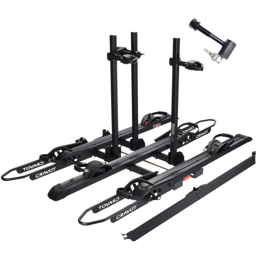 CRAVOT CyberRack S3 Hitch Bike Rack, 2’’ Receiver, 300 LBS Capacity